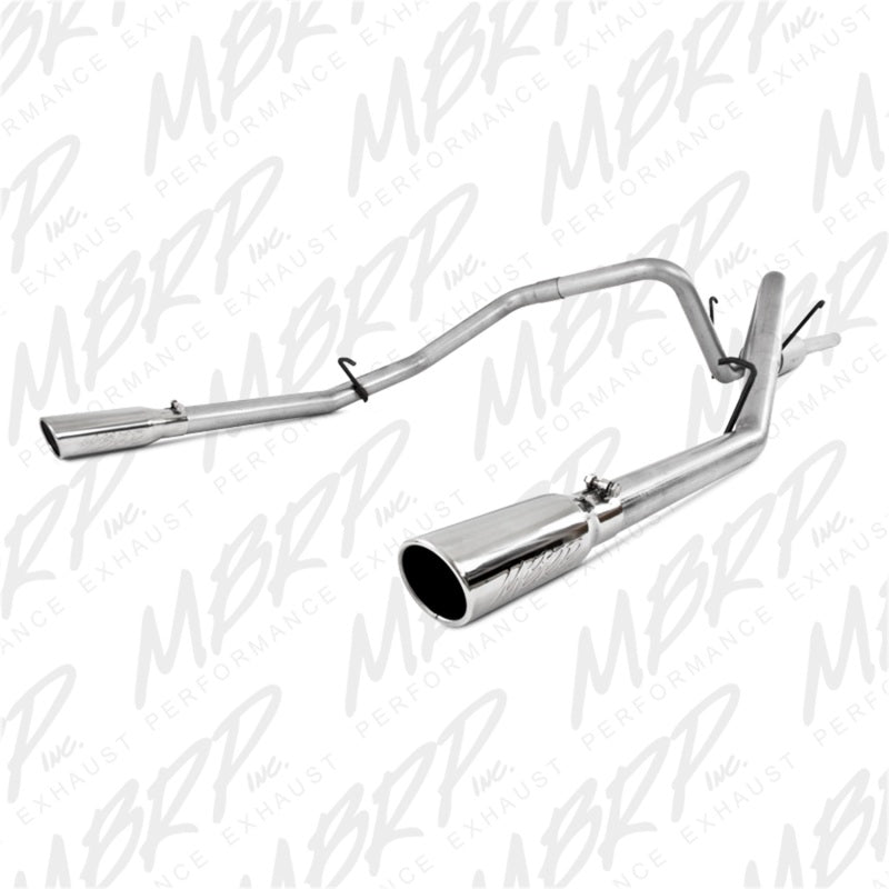 MBRP 2006-2008 Dodge Ram Hemi 1500 5.7L SC/CC-SB Cat Back Dual Split Rear S5126AL Photo - Primary