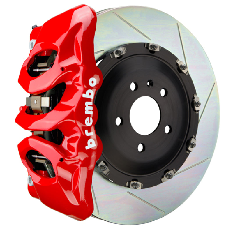 Brembo 24+ BMW M30i/530i XDrive Front GT BBK 6 Piston Cast 380x34 2pc Rotor Slotted Type-1 - Red 1T2.9039A2 1T2.9039A2 User 1