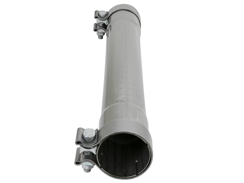 aFe Muffler Delete - MACH Force-Xp 409 Stainless Steel Pipe 2-1/2in Inlet 49M00035 Photo - Unmounted