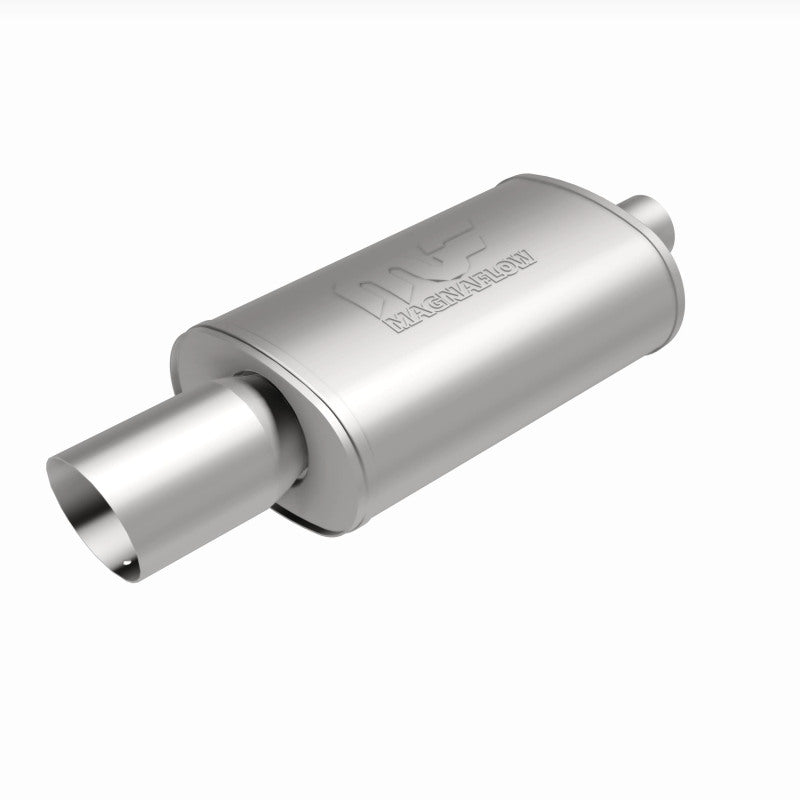 MagnaFlow 5" X 8" Oval Center/Center Performance Muffler With Tip 14827 360 Degree Image Set