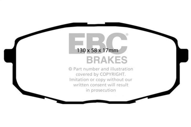 EBC Disc Brake Pad Set DP41562R Photo - Primary