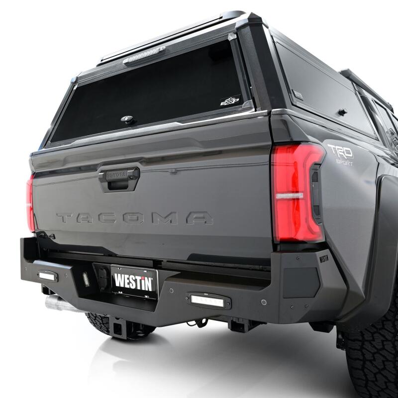 Westin 2024 Toyota Tacoma Pro-Series Rear Bumper - Textured Black 58-422785 58-422785 Photo - lifestyle view