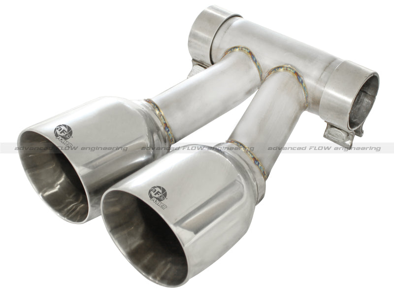 aFe MACH Force-Xp 4in 304 Stainless Steel Exhaust Tip Porsche Boxster 49-36410 Photo - Primary