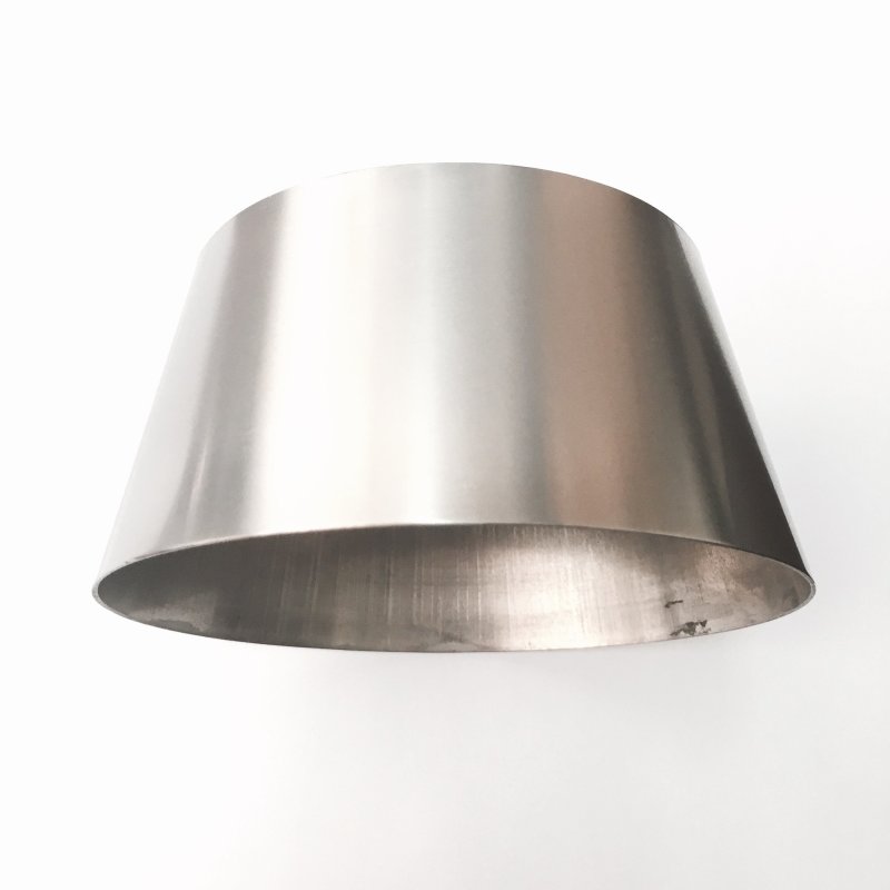 Ticon Industries 2-1/2in OAL 4.0in to 5.0in Titanium Transition Reducer Cone 107-12702-0000 107-12702-0000 Photo - Primary