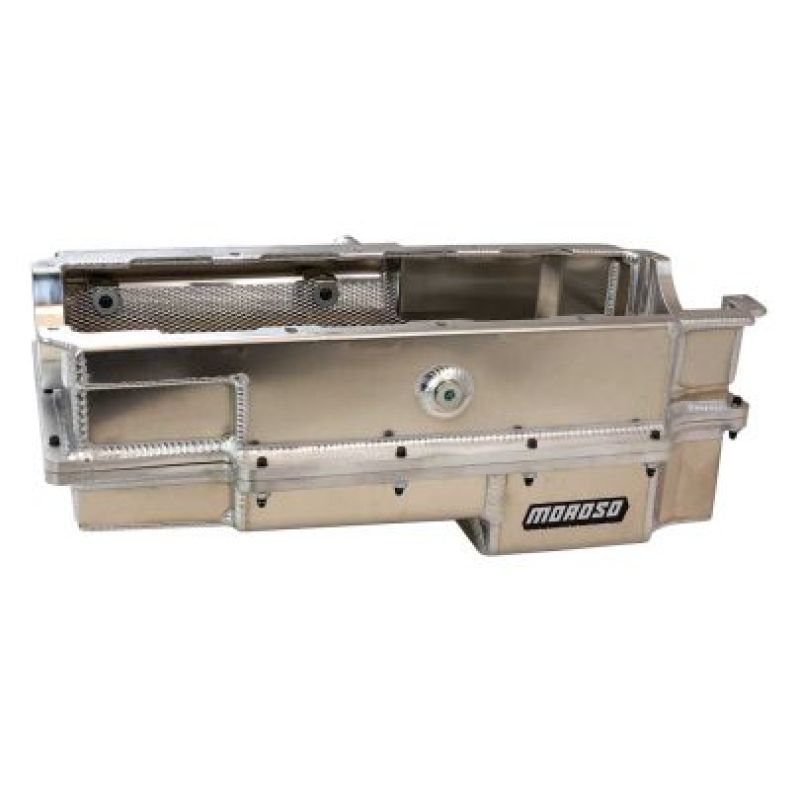 Moroso CN/Energy MFG/DRCE2 2-Piece Wet Sump Aluminum Oil Pan w/Double Power Kick Outs 20393 20393 User 1