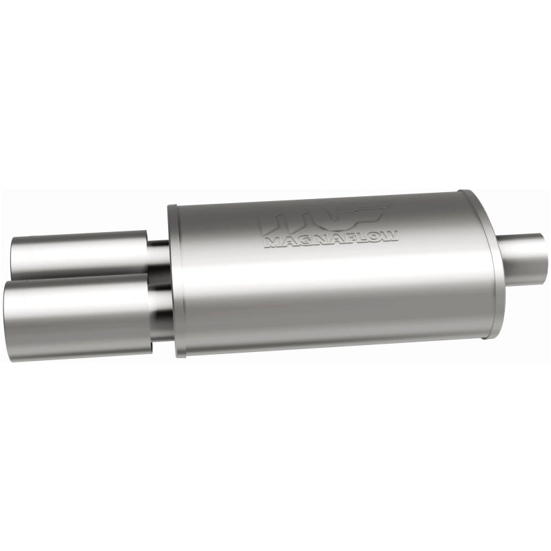 MagnaFlow 5" X 8" Oval Center/Dual Performance Muffler With Tip 14816 Photo - out of package
