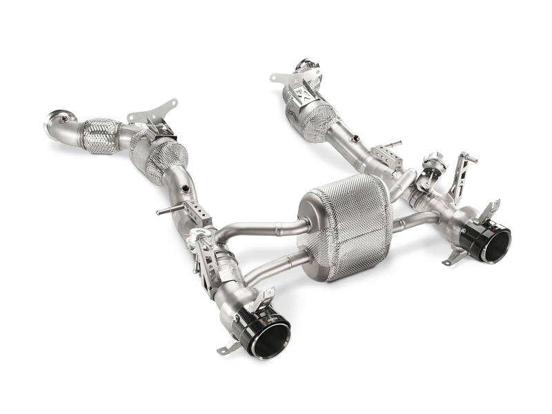 Akrapovic 16-17 Ferrari 488 GTB/488 Spyder Link Pipe Set w/ Cat (SS) L-FE/SS/1 L-FE/SS/1 User 3