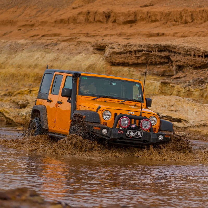ARB Safari 4X4 Snorkel Vspec Jeep Jk 3.8/2.8 Lhd 10/06-1/12 SS1066HF SS1066HF Photo - Mounted
