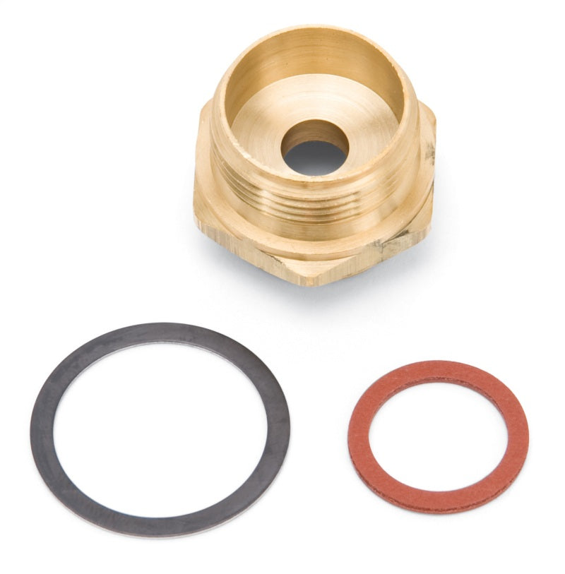 Edelbrock Fuel bowl inverted flare fitting. Straight male 7/8"-20 with inverted 12415 Photo - Primary