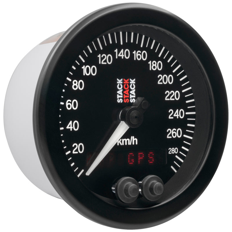 Autometer Stack Instruments 88mm 0-290 KM/H GPS Speedometer - Black ST3804 ST3804 User 6