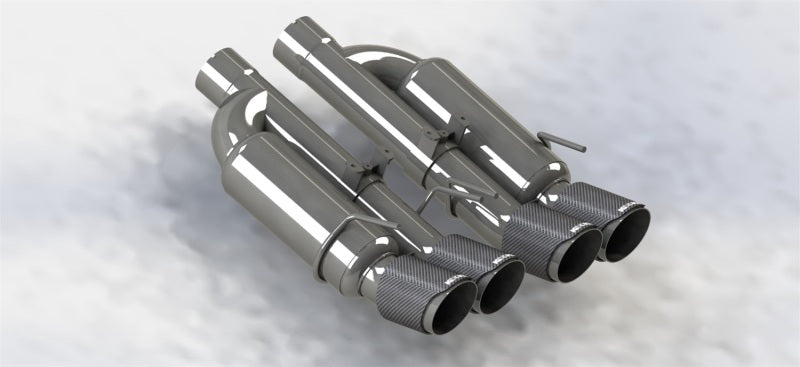 Kooks Headers Kooks 09-13 Chevrolet Corvette Z06/ZR1 3in. Valved Axle-Back Exhaust w/ SS Tips 21606750 21606750 Photo - Unmounted