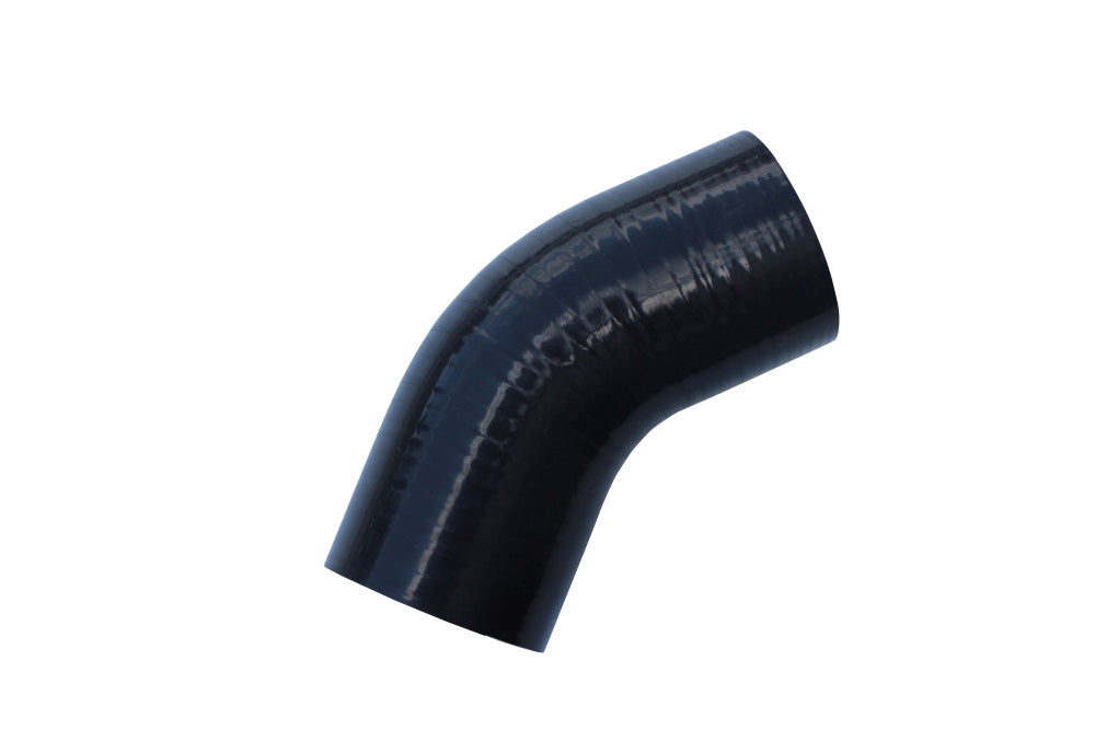 ISR Performance - Silicone Coupler - 2.50" 45 Degree - Black