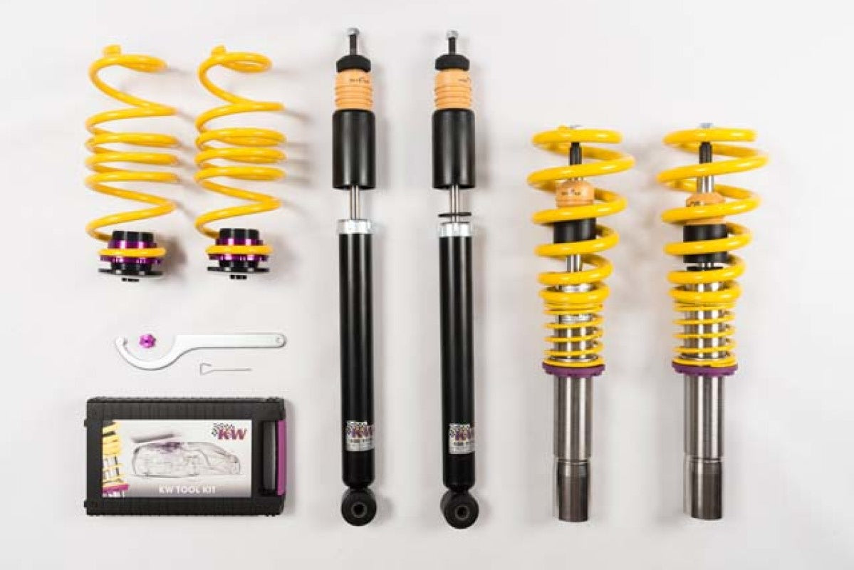 KW V1 Coilover Kit Audi A4, S4 (8K/B8) Without Electronic Damping Control Sedan FWD + Quattro; All Engines 10210075 10210075 Photo - Primary