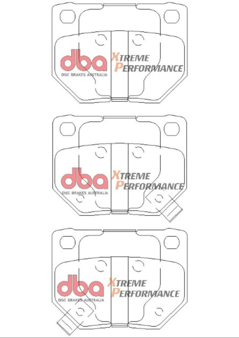 DBA 06-07 Subaru WRX XP650 Rear Brake Pads DB1220XP DB1220XP Photo - out of package