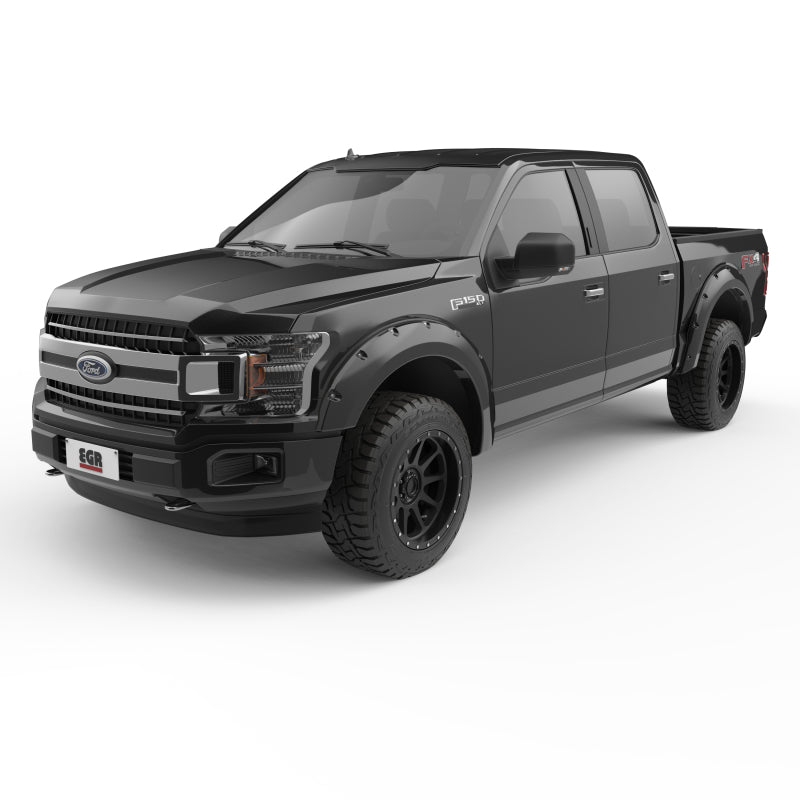 EGR 2018 Ford F150 Bolt-On Look Color Match Fender Flares - Set - Shadow Black 793574-G1 793574-G1 Photo - Primary