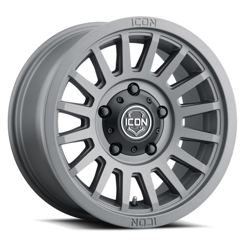ICON Recon SLX 18x9 6x5.5 BP 25mm Offset 6in BS 95.1mm Hub Bore Charcoal Wheel 3618909060CH 3618909060CH Photo - Primary