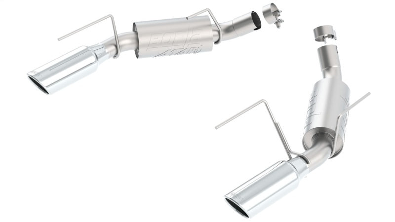 Borla 05-09 Mustang GT/Bullitt 4.6L 8cyl Aggressive ATAK Exhaust (rear section only) 11806 11806 Photo - Primary