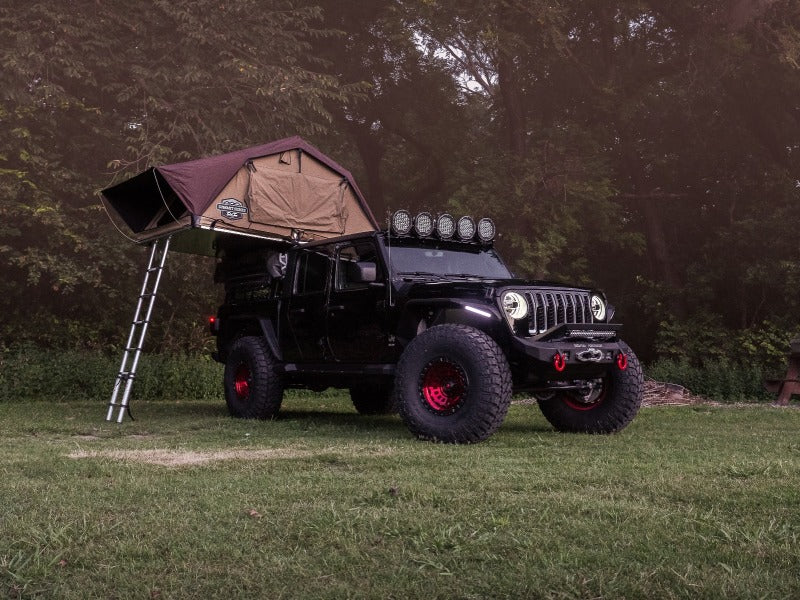 Road Armor Universal 5ft Bed TRECK Adj Bed Rack - Tex Blk (w/o Brackets) 500BRS52B 500BRS52B Photo - Primary