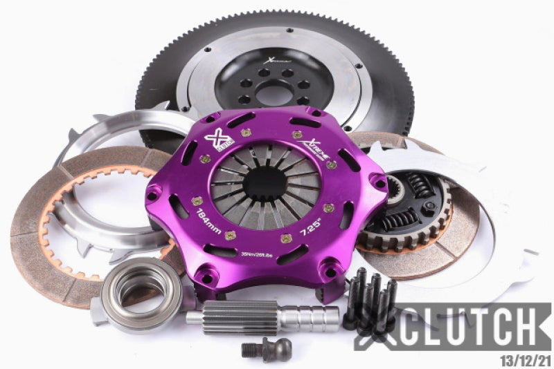 XCLUTCH 88-93 Toyota Celica GTS All Trac 2.0L 7.25in Twin Sprung Ceramic Clutch Kit XKTY18520-2B XKTY18520-2B Photo - Primary