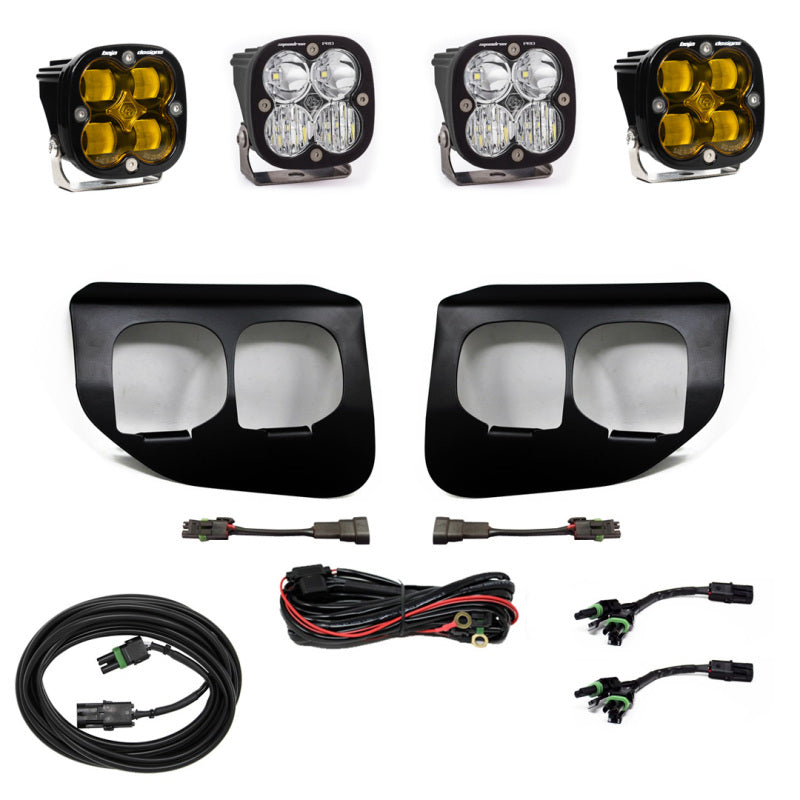 Baja Designs Ford Super Duty (20-On) Fog Lights Dual FPK Amber SAE/Pro DC Baja Designs 447737 447737 User 1