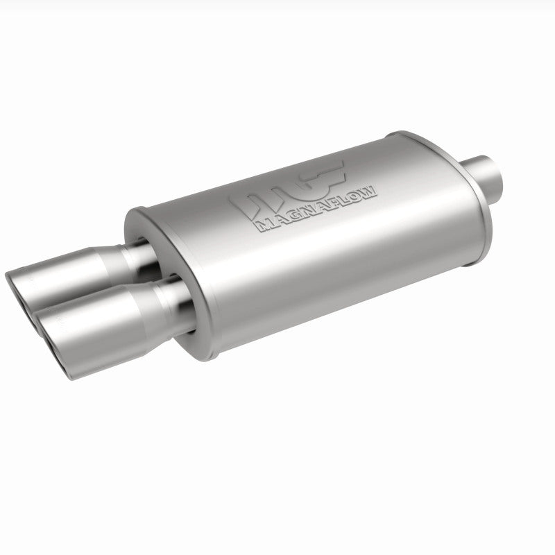 MagnaFlow 5" X 8" Oval Center/Dual Performance Muffler With Tip 14862 360 Degree Image Set
