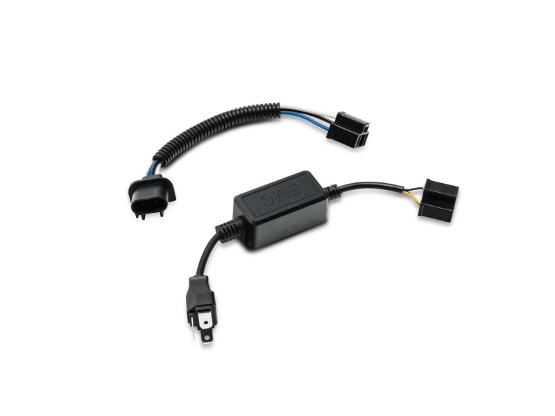 Raxiom 97-18 Jeep Wrangler TJ/JK Axial Series LED Headlights- Black Housing (Clear Lens) J108039 J108039 Photo - Close Up