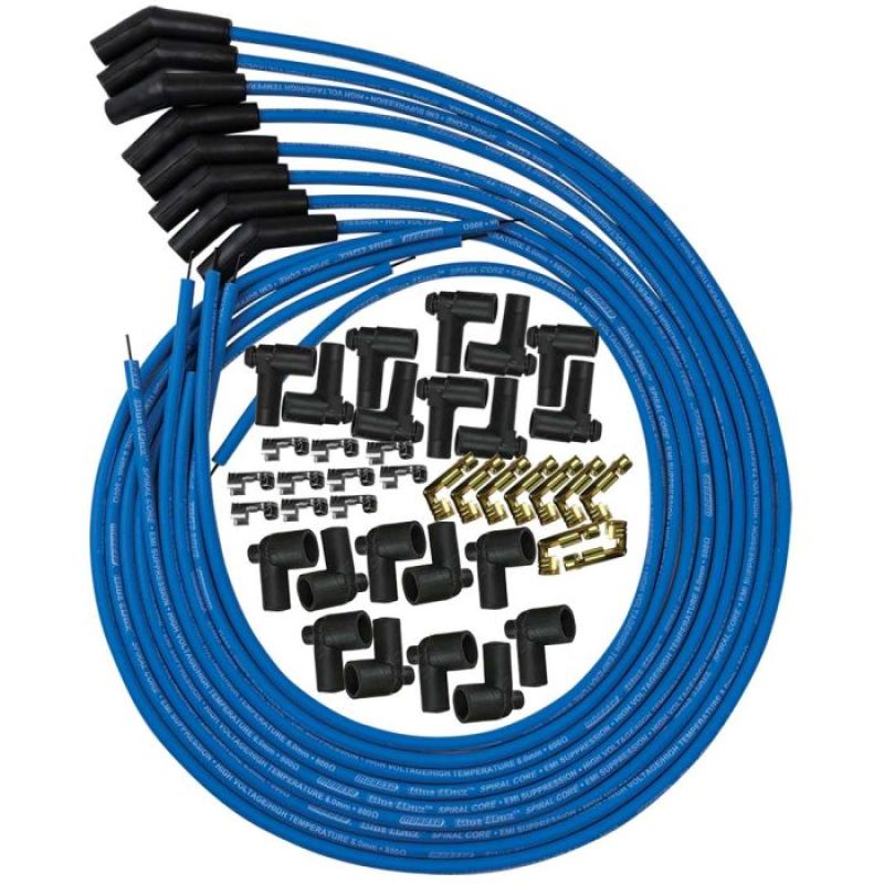 Moroso Blue Max Spiral Core Universal Fit Wire Set, Blue Wire, 135 73220 User 1