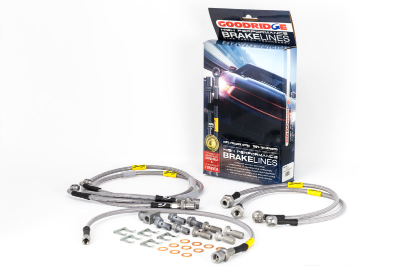 Goodridge Stainless Steel Brake Line S 01-03 Chevy Silverado 14182 Photo - Primary