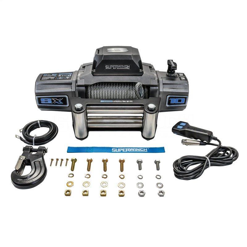 Superwinch 10000 LBS 12 VDC 3/8in x 85ft Wire Rope SX 10000 Winch 1710200 1710200 Photo - Unmounted