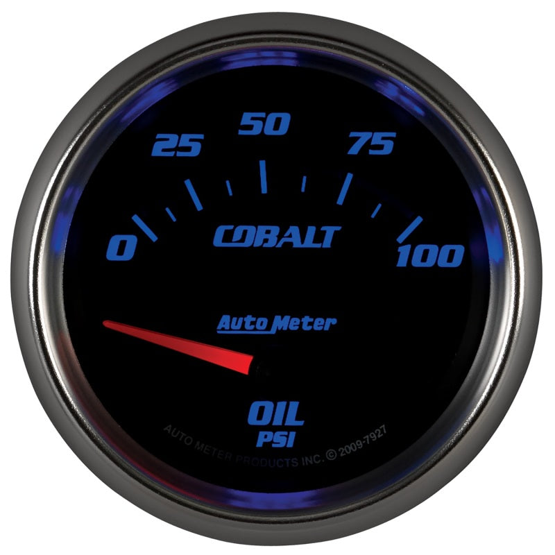 Autometer Gauge, Oil Pressure, 2 5/8", 100 Psi, Electric, Cobalt 7927 User 4