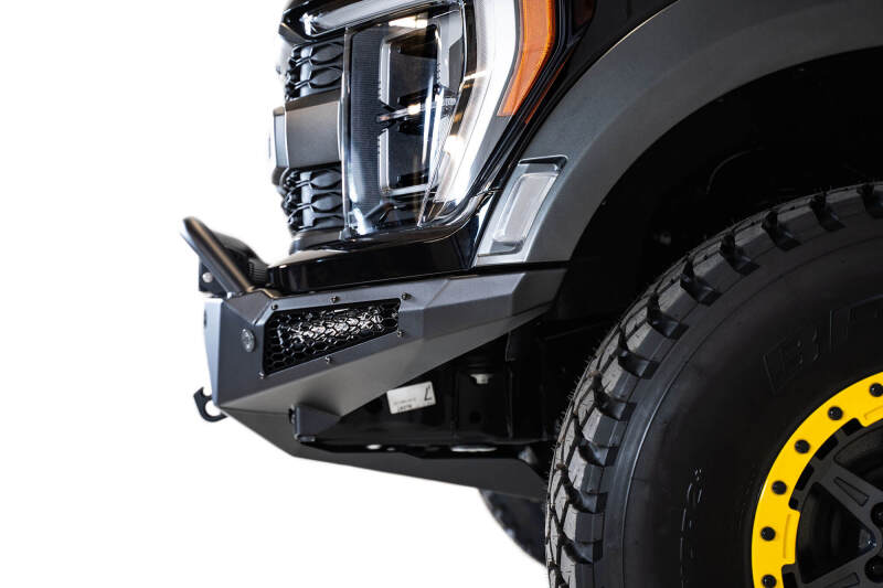 Addictive Desert Designs 21-22 Ford Raptor HoneyBadger Front Bumper F210221180103 F210221180103 Photo - Mounted