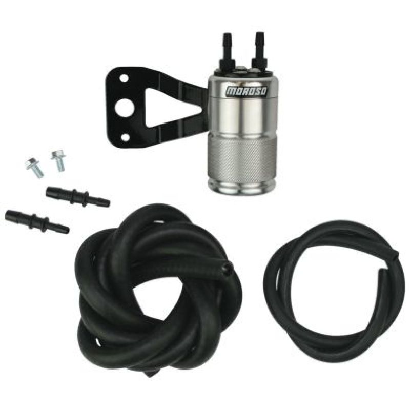 Moroso Harley-Davidson 88-16 Evo Twin Cam Sportster Air Oil Separator - Polished 85710 85710 User 1