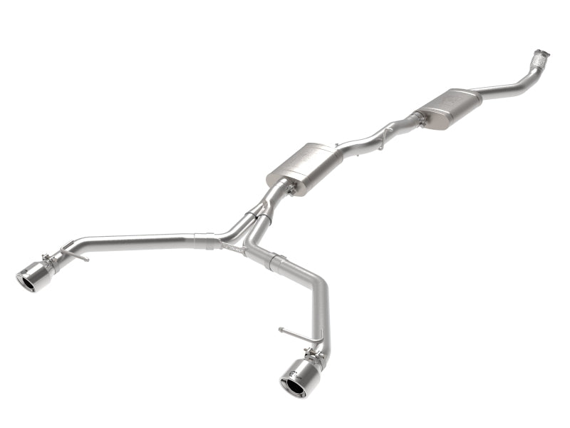 aFe MACH Force-Xp 13-16 Audi Allroad L4 SS Cat-Back Exhaust w/ PolishedTips 49-36438-P 49-36438-P Photo - Primary