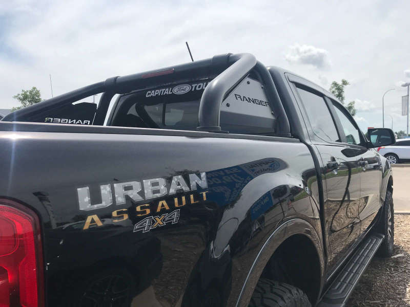 EGR 2019+ Ford Ranger Black Powder Coat S-Series Sports Bar (w/o Side Plates) SBAR0112 SBAR0112 Photo - Mounted