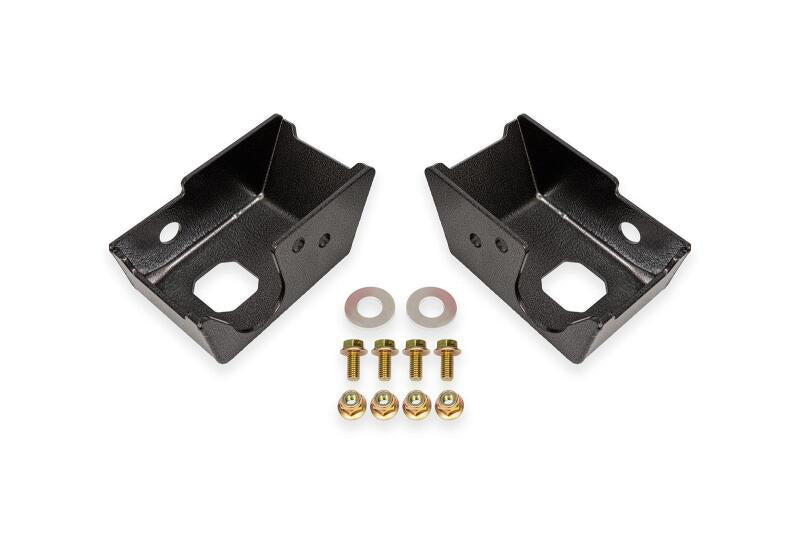 BMR Suspension BMR 21-24 Ford Bronco Rear Shock Mount Skid Plates - Black Hammertone SG1860H SG1860H User 1