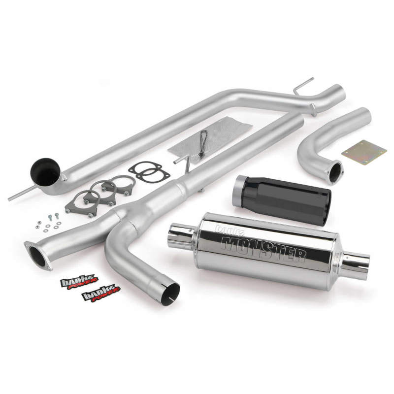 Banks Power 04-14 Nissan 5.6L Titan (All) Monster Exhaust System - SS Single Exhau 48123-B Photo - Primary