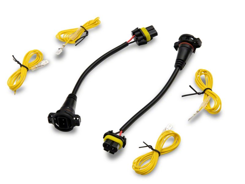 Raxiom 07-18 Jeep Wrangler JK Axial Series 4-In LED Devil Eyes Fog Lights w/ Halo J142667 J142667 Photo - Close Up