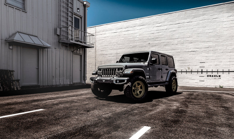 ORACLE Lighting Oracle VECTOR Series Full LED Grille - Jeep Wrangler JL/JT - NA 5837-PRO 5837-PRO Photo - lifestyle view