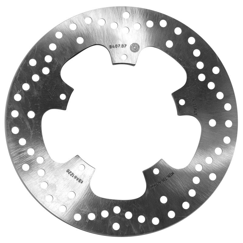 Brembo OE 10-17 Aprilia SR Max 125CC/14-15 Gilera Nexus 500CC 260x5mm Brake Disc - Front Fixed 68B407B7 68B407B7 User 1