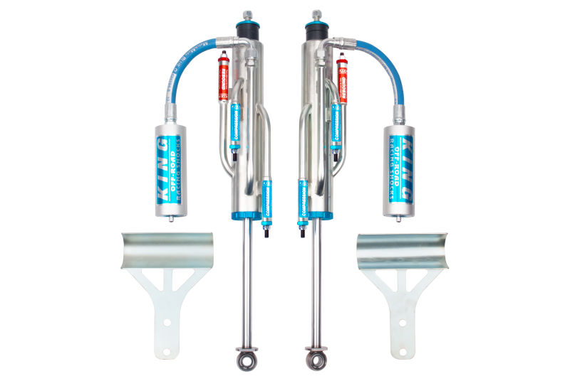 King Shocks 07-18 Jeep Wrangler JK Front 2.5 Dia Hose Remote Bypass Shock 3-5in Lift (Pair) 25001-345 25001-345 Photo - Primary