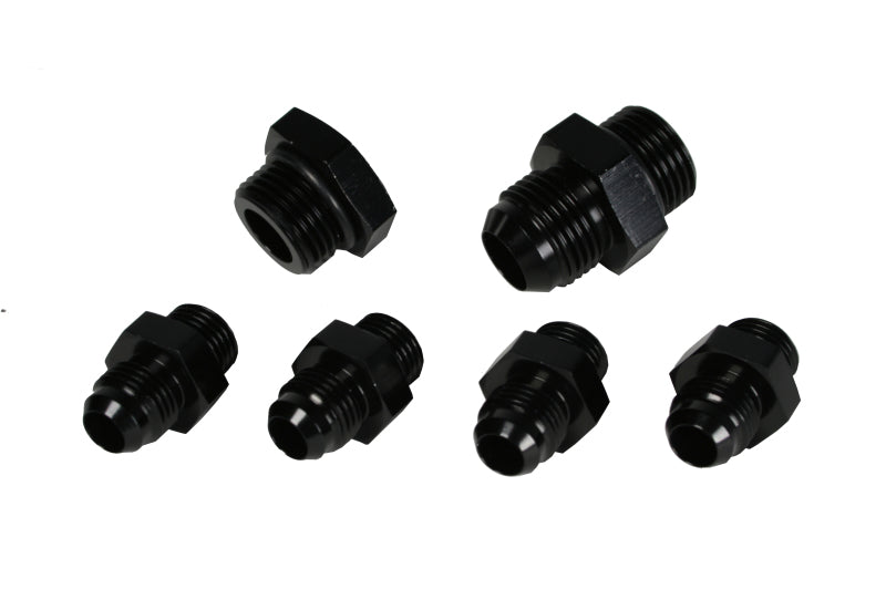 Aeromotive A4 Regulator Fitting Kit (for two (2) carbs) (4) AN-06/(1) AN-10/(1) AN-10 Plug) 15202 15202 Photo - in package