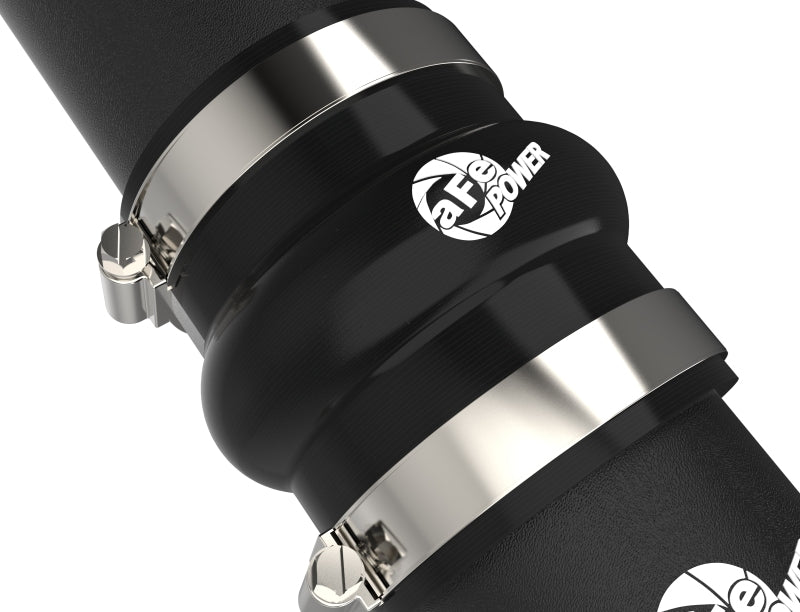 aFe 2024 Toyota Tacoma L4 2.4L (t) BladeRunner 3in Aluminum Cold Charge Pipe 46-20729-B 46-20729-B Photo - Close Up