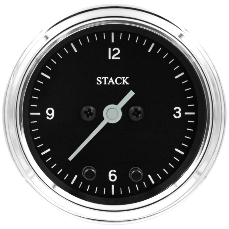 Autometer Stack Analog Clock Gauge - Classic ST3317C ST3317C Photo - Primary