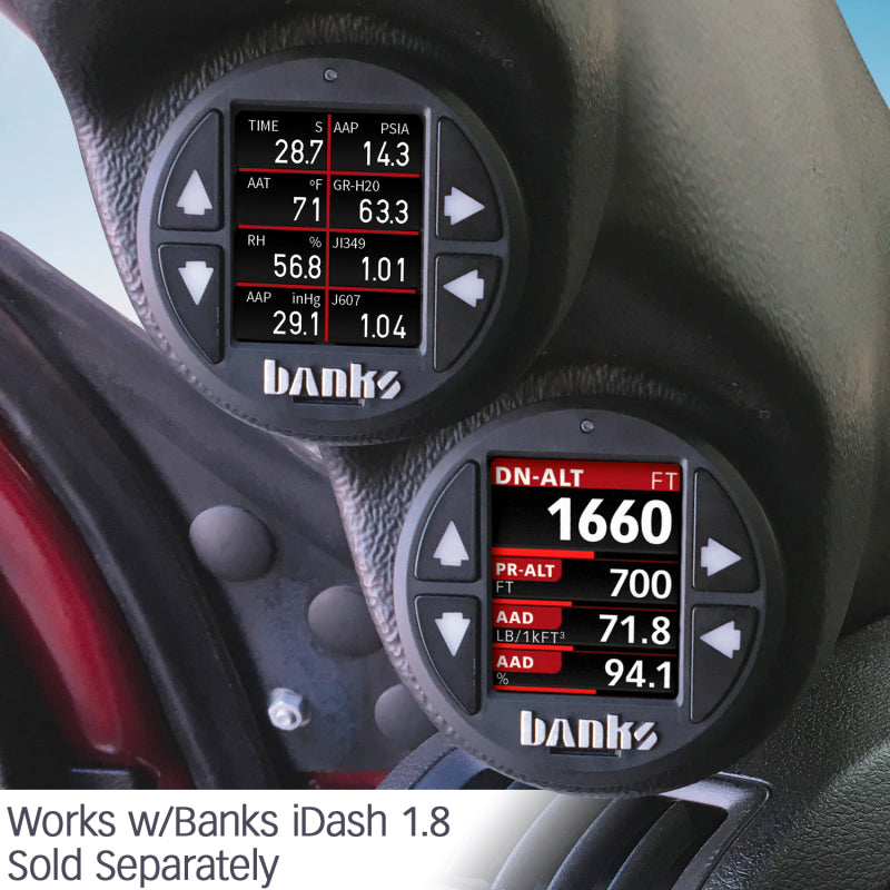 Banks Power AirMouse Ambient Air Density Sensor Module for iDash 1.8 S 66420 Photo - Mounted