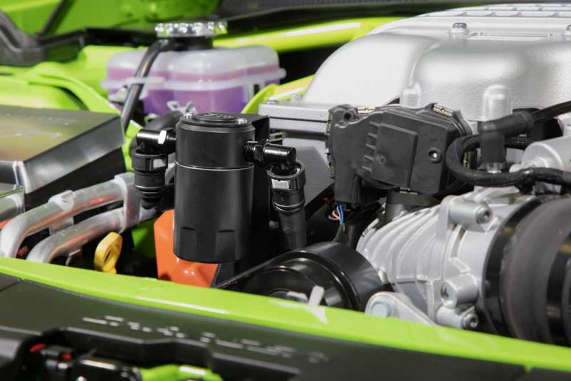 K&N Engineering K&N 15-23 Dodge Challenger 6.2L V8 / 15-23 Dodge Charger 6.2L V8 Oil Catch Can 81-0803 81-0803 Photo - Mounted