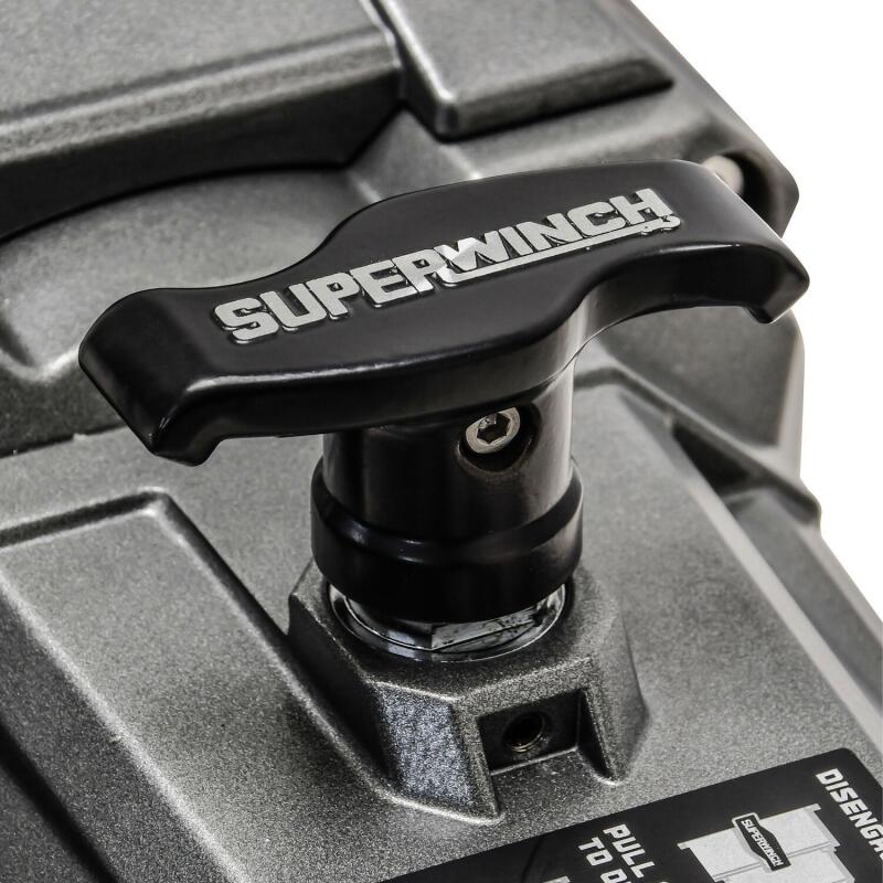 Superwinch 10000 LBS 12 VDC 3/8in x 80ft Synthetic Rope SX 10000 Winch 1710201 1710201 Photo - Close Up