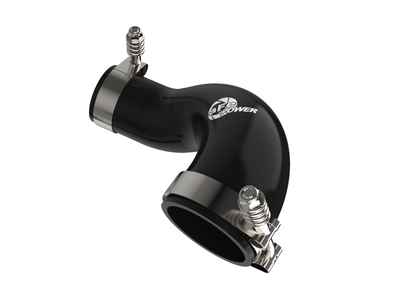 aFe BladeRunner 15-20 VW GTI (MKVII) L4-2.0L (t) Aluminum Hot and Cold Charge Pipe Kit Black 46-20414-B 46-20414-B Photo - Close Up