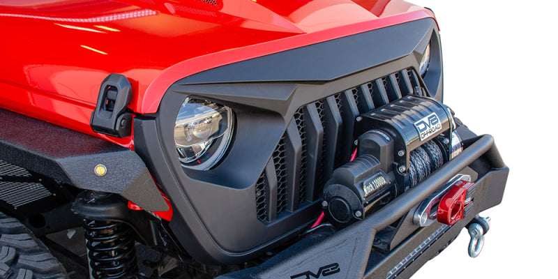 DV8 Offroad 2018+ Jeep JL/ Gladiator Angry Grill GRJL-01 GRJL-01 User 8