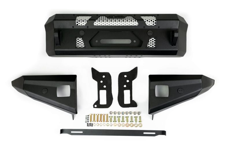 DV8 Offroad 2021+ Ford Bronco Front Bumper Winch Capable w/ Optional Bull Bar/Aux Light Opening FBBR-01 FBBR-01 User 1