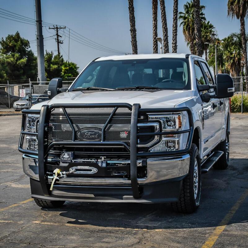 Westin 2017-2018 Ford F-250/350 MAX Winch Tray - Black 46-23905 46-23905 Photo - Mounted